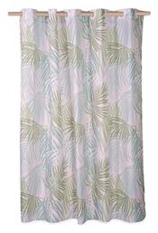 Nef-Nef Homeware Amazon Κουρτίνα Μπάνιου 180x200cm Πράσινο - Nef Nef