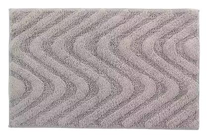 Nef-Nef Homeware Αντιολισθητικό Πατάκι Μπάνιου Βαμβακερό James Grey (110) 50x80εκ. Nef Nef