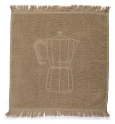 Nef-Nef Homeware Coffee Pot Ποτηρόπανο από 100% Βαμβάκι Chaki 50x50cm - Nef Nef