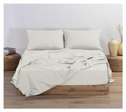 Nef-Nef Homeware Διπλό 140x200+30εκ. με Λάστιχο Basic 1211-ecru - Nef Nef