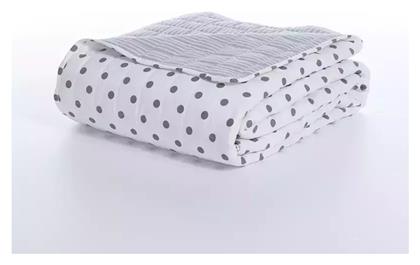 Nef-Nef Homeware Donter Κουβερλί Υπέρδιπλο Microfiber Grey 230x240cm - Nef Nef