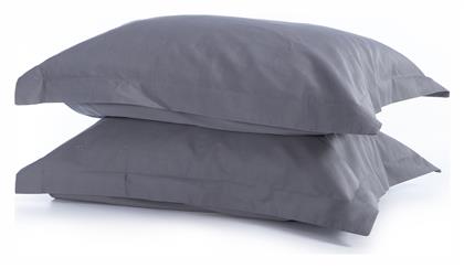 Nef-Nef Homeware Elements 24 Σετ Μαξιλαροθήκες Oxford Graffite 52x72εκ. Nef Nef