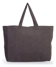 Nef-Nef Homeware Expression Υφασμάτινη Τσάντα Θαλάσσης Dark Grey - Nef Nef