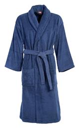 Nef-Nef Homeware Fresh Ανδρικό Μπουρνούζι με Γιακά Denim 420gr/m² - Nef Nef