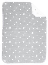 Nef-Nef Homeware Κουβέρτα Αγκαλιάς & Λίκνου Stellar Βελουτέ Grey 75x100cm - Nef Nef