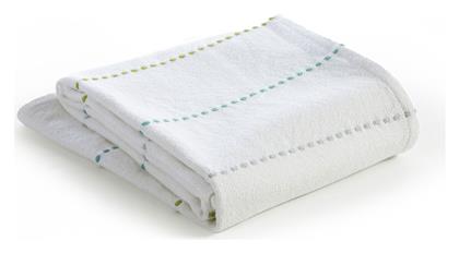 Nef-Nef Homeware Κουβέρτα Κούνιας Life Line Βαμβακερή Λευκή 110x150εκ. Nef Nef