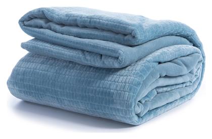 Nef-Nef Homeware Κουβερτοπάπλωμα Υπέρδιπλο 220x240εκ. Ezra Μπλε - Nef Nef