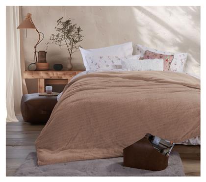 Nef-Nef Homeware Κουβερτοπάπλωμα Υπέρδιπλο 220x240εκ. Ezra Καφέ - Nef Nef
