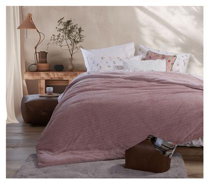 Nef-Nef Homeware Κουβερτοπάπλωμα Μονό 160x220εκ. Ezra Ροζ - Nef Nef