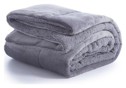 Nef-Nef Homeware Κουβερτοπάπλωμα Μονό 160x220εκ. Singular 24 Γκρι - Nef Nef