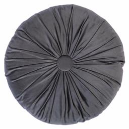 Nef-Nef Homeware Μαξιλάρι Καναπέ Gerli από Βελούδο Anthracite 38x38εκ. Nef Nef