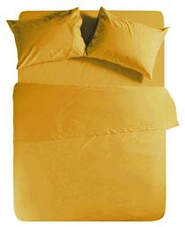 Nef-Nef Homeware Μονό 100x200+30εκ. με Λάστιχο Basic 1153 Yellow - Nef Nef