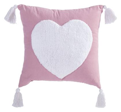 Nef-Nef Homeware Παιδικό Διακοσμητικό Μαξιλάρι Hugging Heart Ροζ Μ35xΥ35εκ. Nef Nef