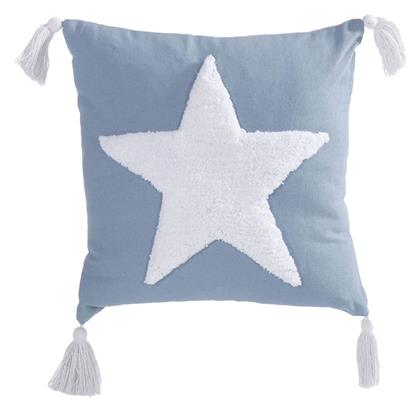 Nef-Nef Homeware Παιδικό Διακοσμητικό Μαξιλάρι Hugging Star Μπλε Μ35xΥ35εκ. Nef Nef