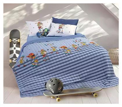 Nef-Nef Homeware Παιδικό Κουβερλί Ημίδιπλο In The City Μπλε 180x240εκ. Nef Nef