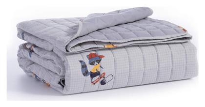 Nef-Nef Homeware Παιδικό Κουβερλί Ημίδιπλο Skate With Style Grey 180x240εκ. Nef Nef