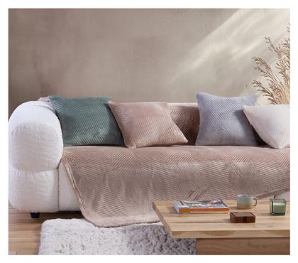 Nef-Nef Homeware Ριχτάρι Πολυθρόνας Dakari 130x180εκ. Beige 033958 - Nef Nef