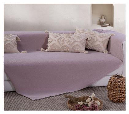 Nef-Nef Homeware Ριχτάρι Τριθέσιου Καναπέ Betty 180x300εκ. Mauve - Nef Nef