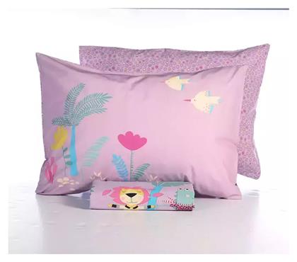Nef-Nef Homeware Roller Friends Σετ Παιδική Παπλωματοθήκη Μονή με Μαξιλαροθήκη Βαμβακερή Purple 160x240εκ. Nef Nef