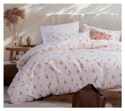 Nef-Nef Homeware Σετ Διπλό 4τμχ 200x270εκ. Plant Εκρού - Nef Nef