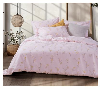 Nef-Nef Homeware Σετ Υπέρδιπλο 4τμχ 160x200+35εκ. με Λάστιχο Ροζ - Nef Nef