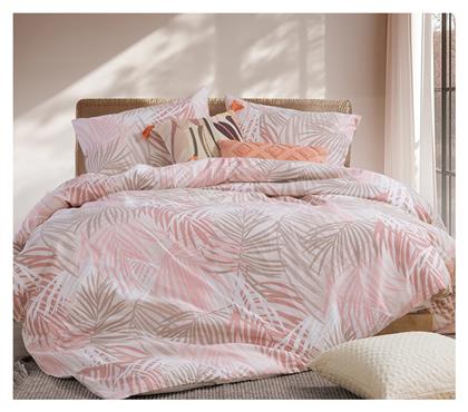 Nef-Nef Homeware Σετ Μονό 3τμχ 100x200+35εκ. με Λάστιχο Ροδακινί - Nef Nef