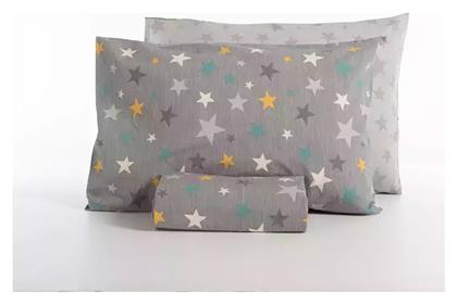 Nef-Nef Homeware Stars Above Σετ Παιδική Παπλωματοθήκη Γκρι - Nef Nef