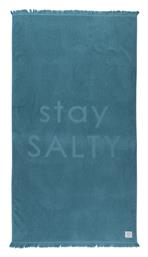 Nef-Nef Homeware Stay Salty Πετσέτα Θαλάσσης Βαμβακερή Πετρόλ - Nef Nef