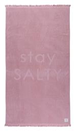 Nef-Nef Homeware Stay Salty Πετσέτα Θαλάσσης Βαμβακερή Ροζ - Nef Nef