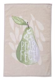 Nef-Nef Homeware Βελουτέ Pearfect Beige Ποτηρόπανο από 100% Βαμβάκι σε Μπεζ Χρώμα 40x60cm - Nef Nef