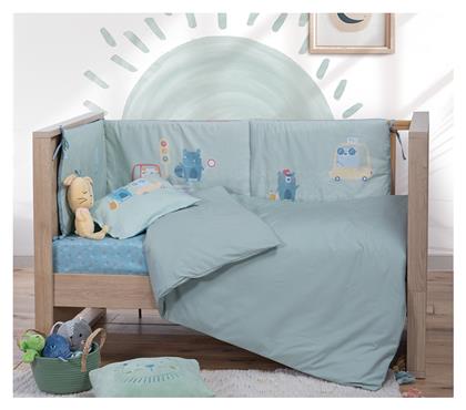 Nef-Nef Homeware Βρεφική Παπλωματοθήκη Basic Mint Πράσινη 110x150εκ. Nef Nef