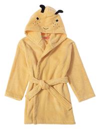 Nef-Nef Homeware Βρεφικό Μπουρνούζι με Κουκούλα Yellow - Nef Nef