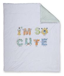 Nef-Nef Homeware Βρεφικό Κουβερλί Βαμβακερό Πράσινο 110x140cm - Nef Nef