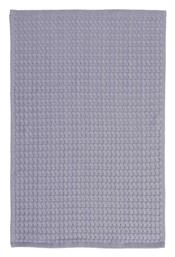 Nef-Nef Homeware Wafflow 24 Ποτηρόπανο από 100% Βαμβάκι σε Γκρι Χρώμα 45x68cm - Nef Nef