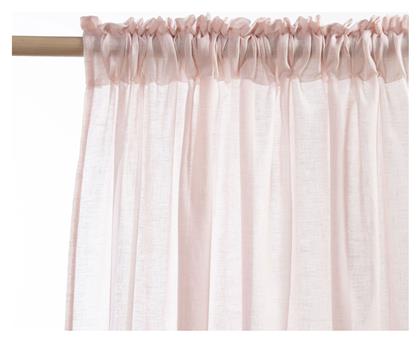Nef-Nef Homeware Κουρτίνα με Τρέσα Dione Ροζ 140x270εκ. Nef Nef