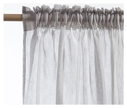Nef-Nef Homeware Κουρτίνα με Τρέσα Roxane Grey 140x270εκ. Nef Nef