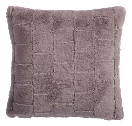 Nef-Nef Μαξιλάρι Καναπέ Barlow από Γούνα Pale Mauve 45x45εκ. Nef Nef