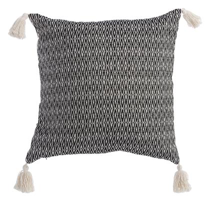 Nef-Nef Μαξιλάρι Καναπέ Black/natural 45x45εκ. Nef Nef