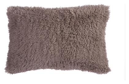 Nef-Nef Μαξιλάρι Καναπέ Iverson από Γούνα Mocca 55x40εκ. Nef Nef