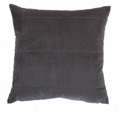 Nef-Nef Μαξιλάρι Καναπέ Kotler από Βελούδο Anthracite 45x45εκ. Nef Nef