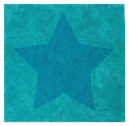 Nef-Nef Homeware Παιδικό Χαλί Αστέρια 120x120cm Junior Star Aqua - Nef Nef