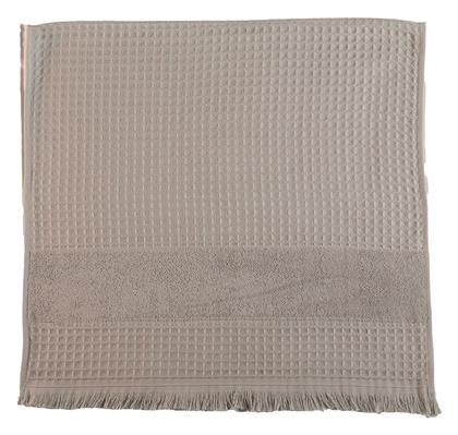 Nef-Nef Πετσέτα Προσώπου Touch 50x90εκ. Beige Βάρους 330gr/m² - Nef Nef