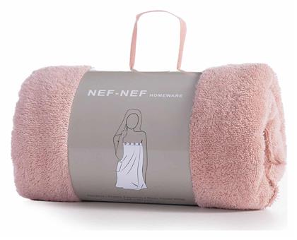 Nef-Nef Homeware Πετσέτα Σώματος Sandy 80x146εκ. Ροζ Βάρους 400gr/m² - Nef Nef