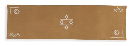Nef-Nef Ράνερ Βαμβακερό Laoura Mustard / Κίτρινο Χρυσό 45x150εκ. Nef Nef