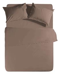 Nef-Nef Σεντόνι Ημίδιπλο με Λάστιχο 120x200x30εκ. Basic 1185 Mocca - Nef Nef