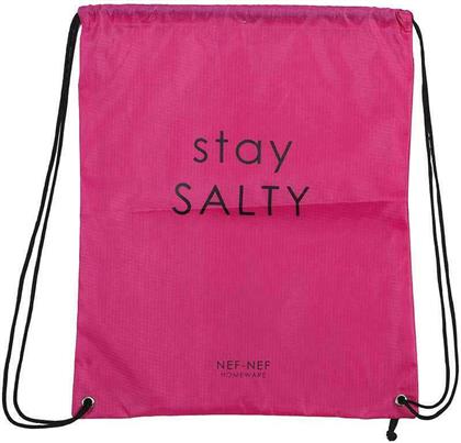 Nef-Nef Stay Salty Τσάντα Θαλάσσης Πλάτης Ροζ