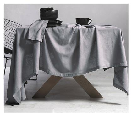 Nef-Nef Τραπεζομάντηλο Λινό Cotton-Linen Silver 150x250εκ. Nef Nef