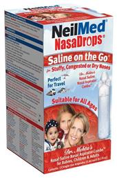 Nasadrops Saline on the Go 15 x 15ml NeilMed