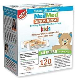 Sinus Rinse Kids Ανταλλακτικά Ρινικού Αποφρακτήρα για Παιδιά 120τμχ NeilMed