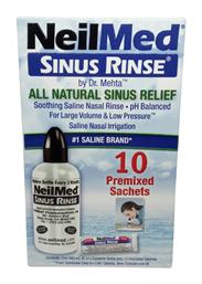 Sinus Rinse Starter Kit Σύστημα Ρινικών Πλύσεων + 10 φακελάκια NeilMed